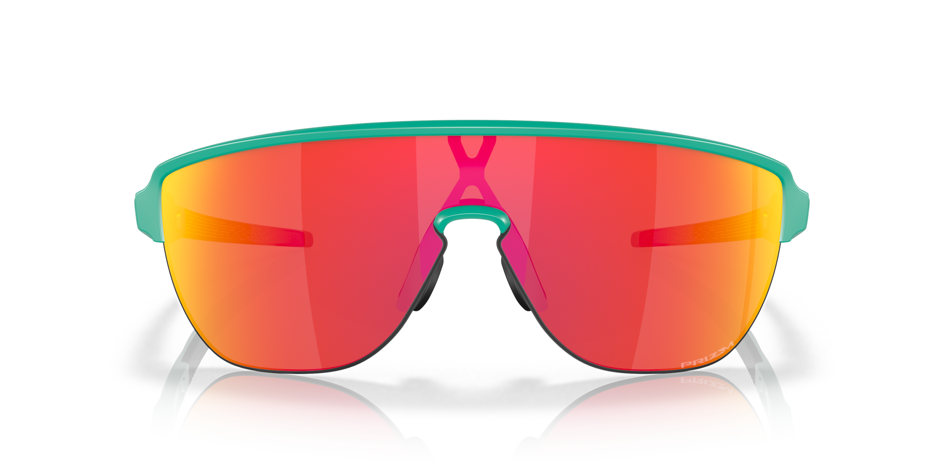 [Prizm Ruby Lenses, Matte Celeste Frame]