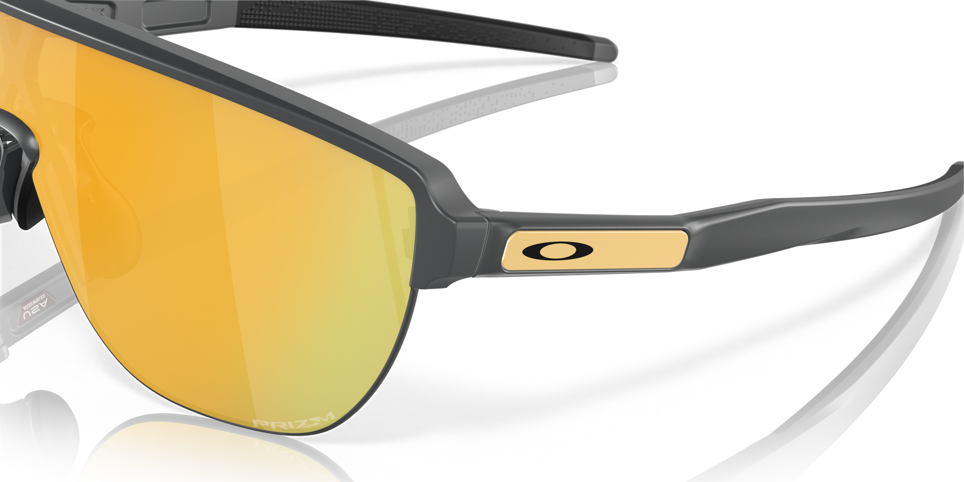 [24K Iridium Lenses, Matte Carbon Frame]