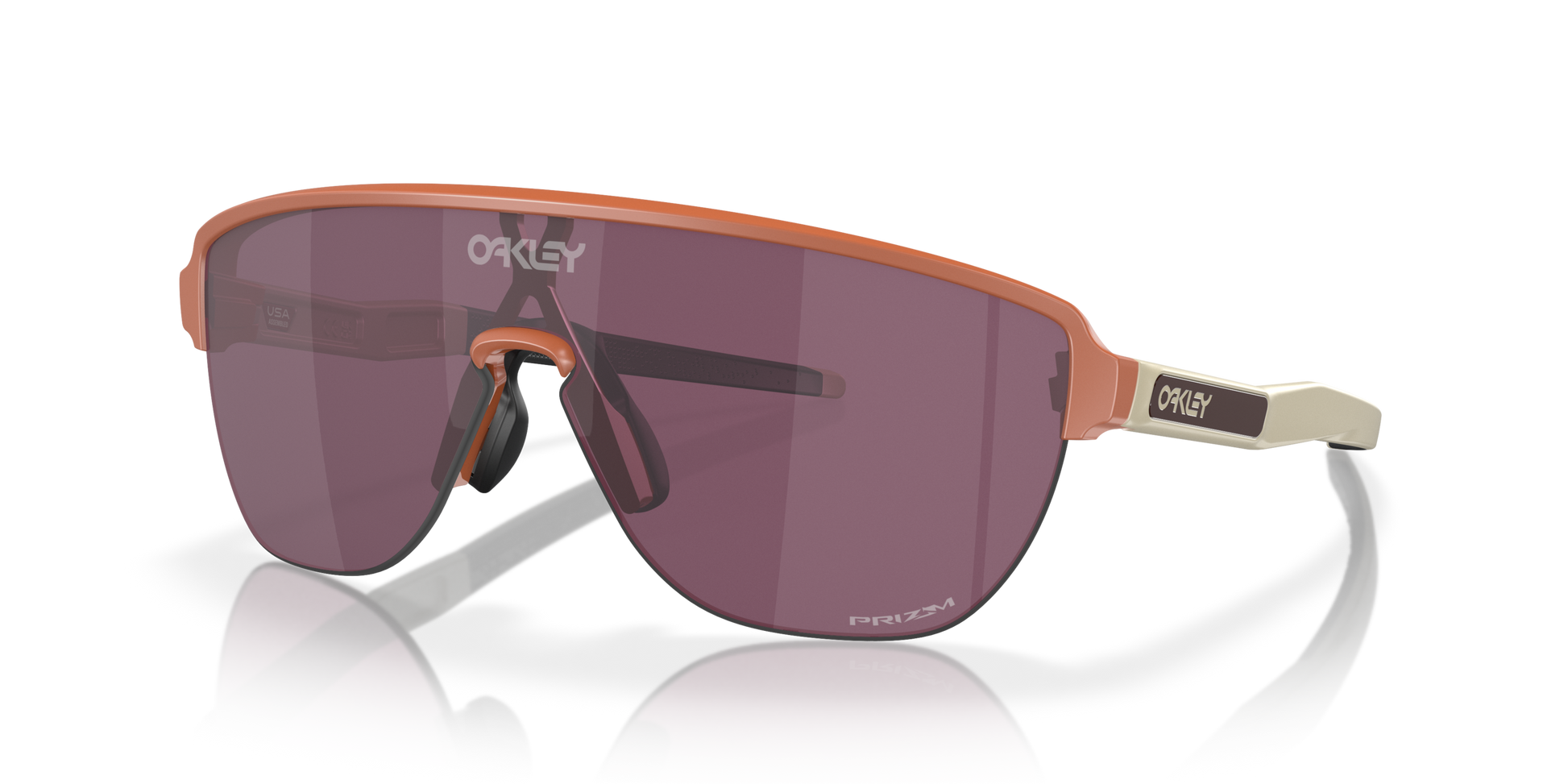 [Prizm Black Lenses, Matte Ginger Frame]