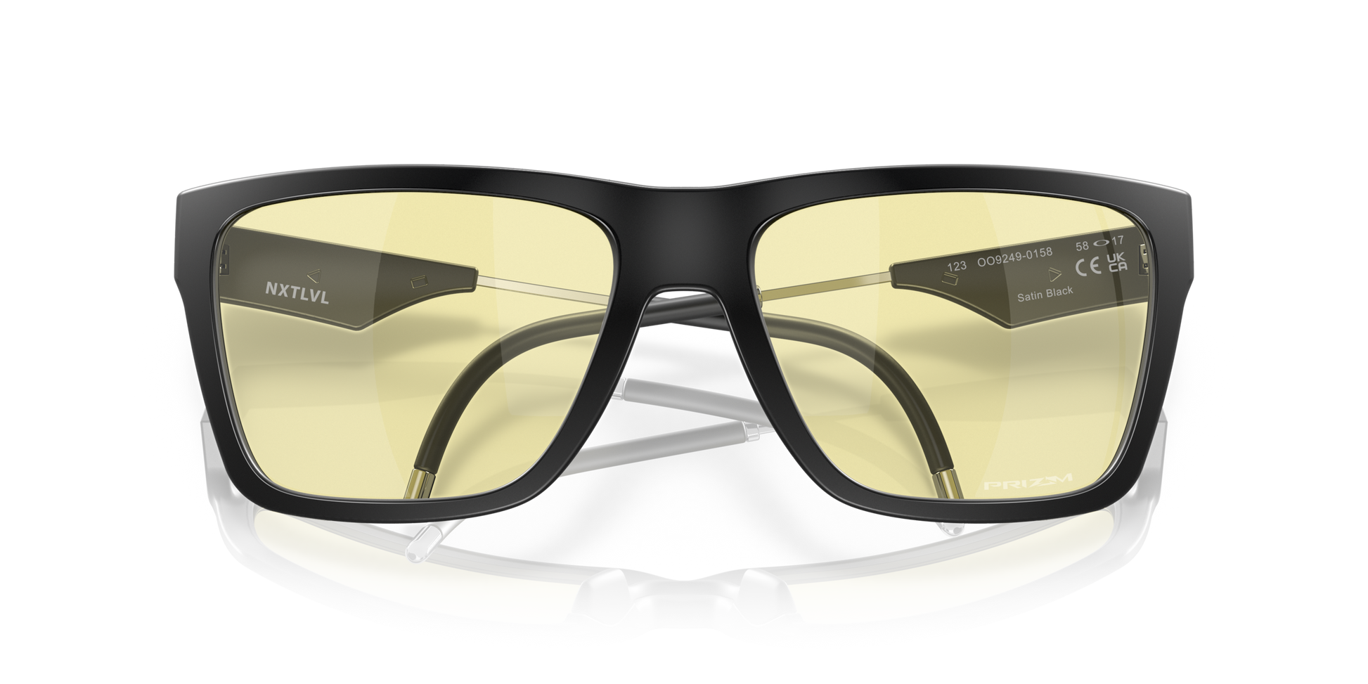 [Prizm Gaming™ 2.0 Lenses, Satin Black Frame]