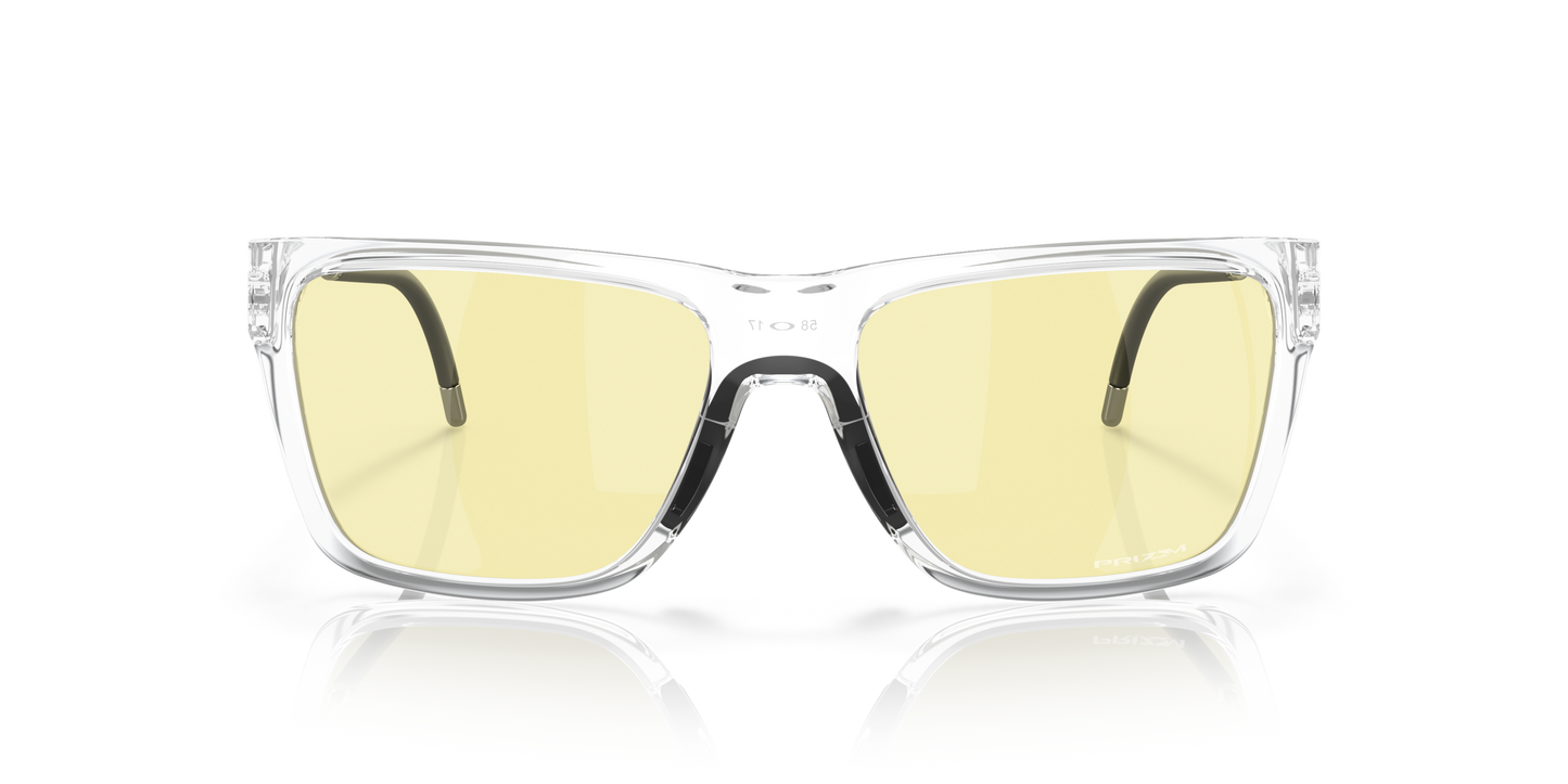 [Prizm Gaming™ 2.0 Lenses, Polished Clear Frame]
