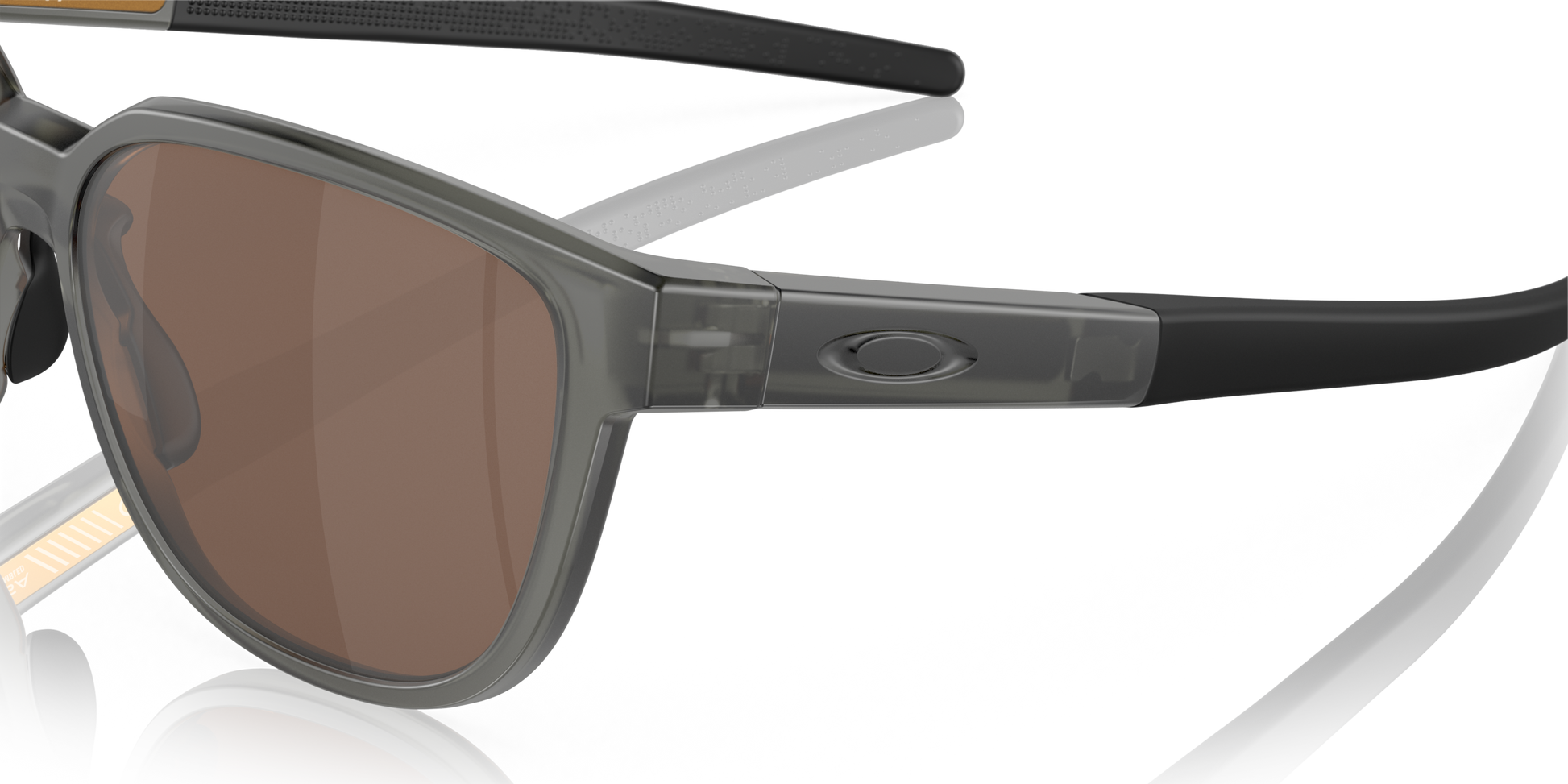 [Prizm Tungsten Lenses, Matte Grey Smoke Frame]