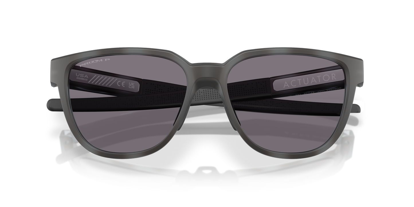 [Prizm Grey Polarized Lenses, Matte Transparent Stonewash Tortoise Frame]