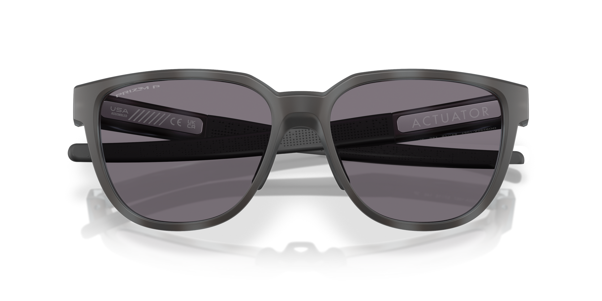 [Prizm Grey Polarized Lenses, Matte Transparent Stonewash Tortoise Frame]