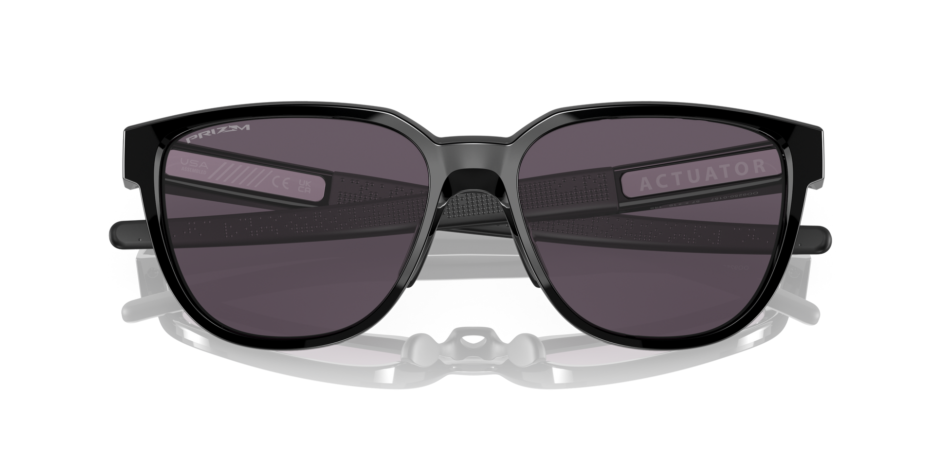 [Prizm Grey Lenses, Polished Black Frame]