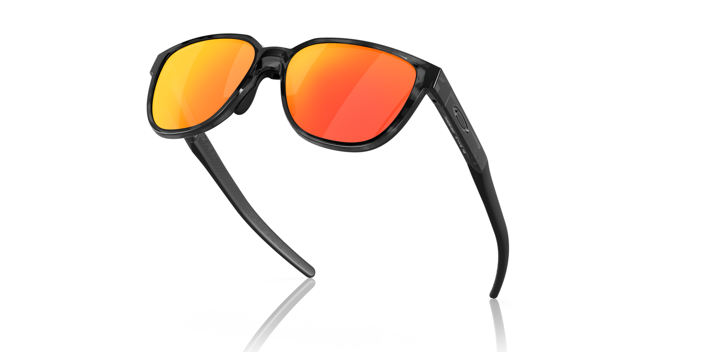 [Prizm Ruby Polarized Lenses, Black Tortoise Frame]