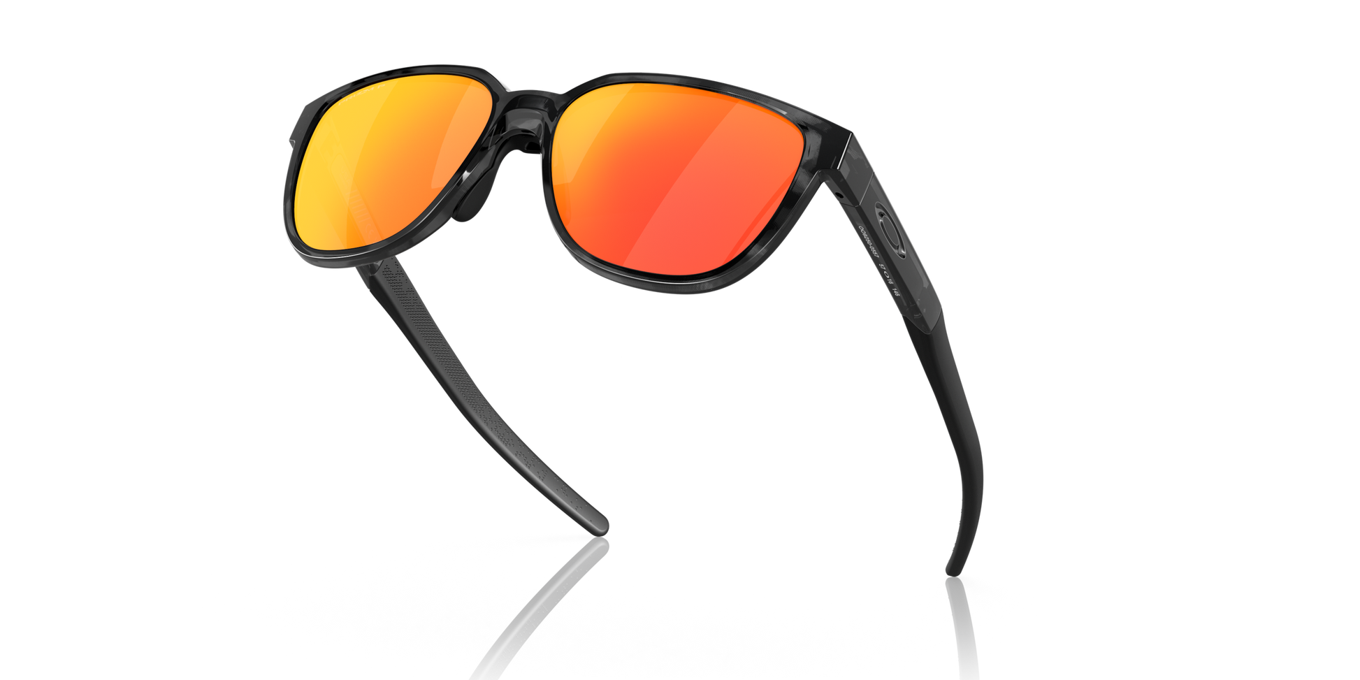 [Prizm Ruby Polarized Lenses, Black Tortoise Frame]