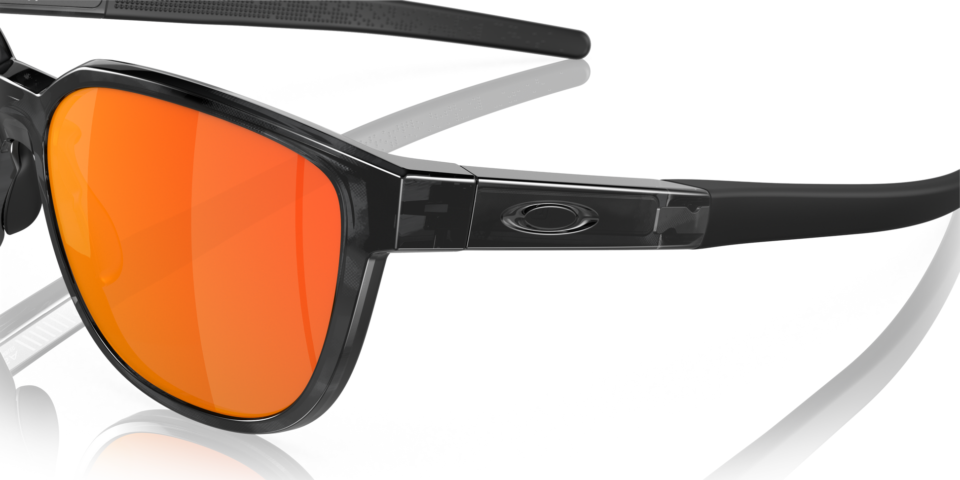 [Prizm Ruby Polarized Lenses, Black Tortoise Frame]