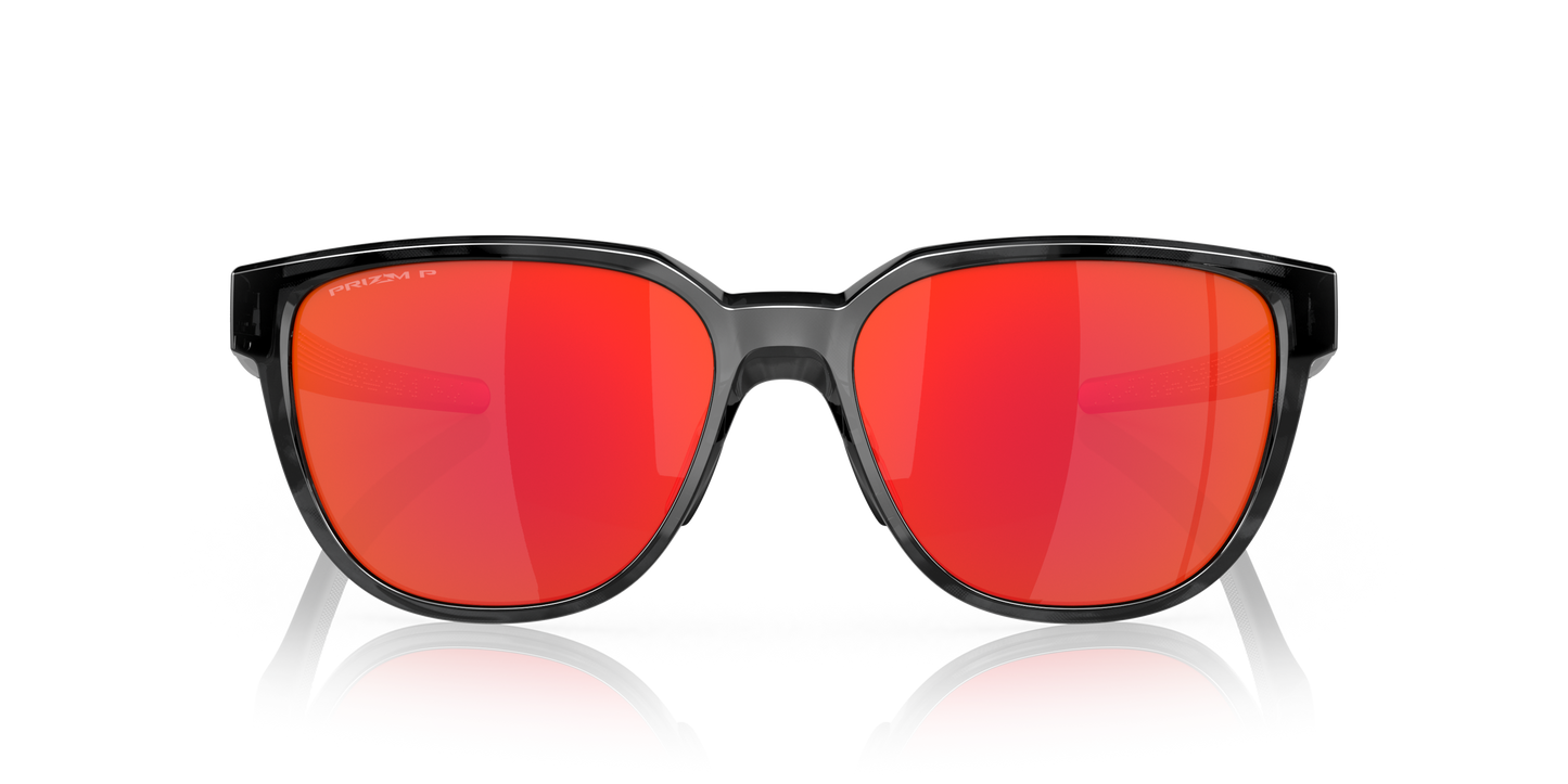 [Prizm Ruby Polarized Lenses, Black Tortoise Frame]