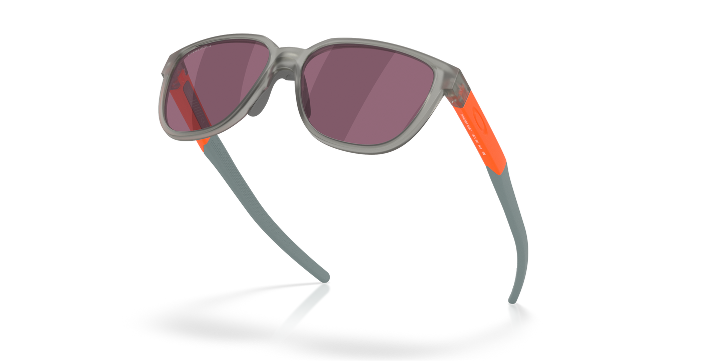 [Prizm Road Black Lenses, Matte Transparent Grey Ink Frame]