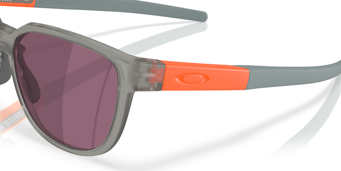 [Prizm Road Black Lenses, Matte Transparent Grey Ink Frame]
