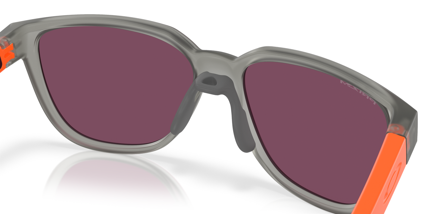[Prizm Road Black Lenses, Matte Transparent Grey Ink Frame]