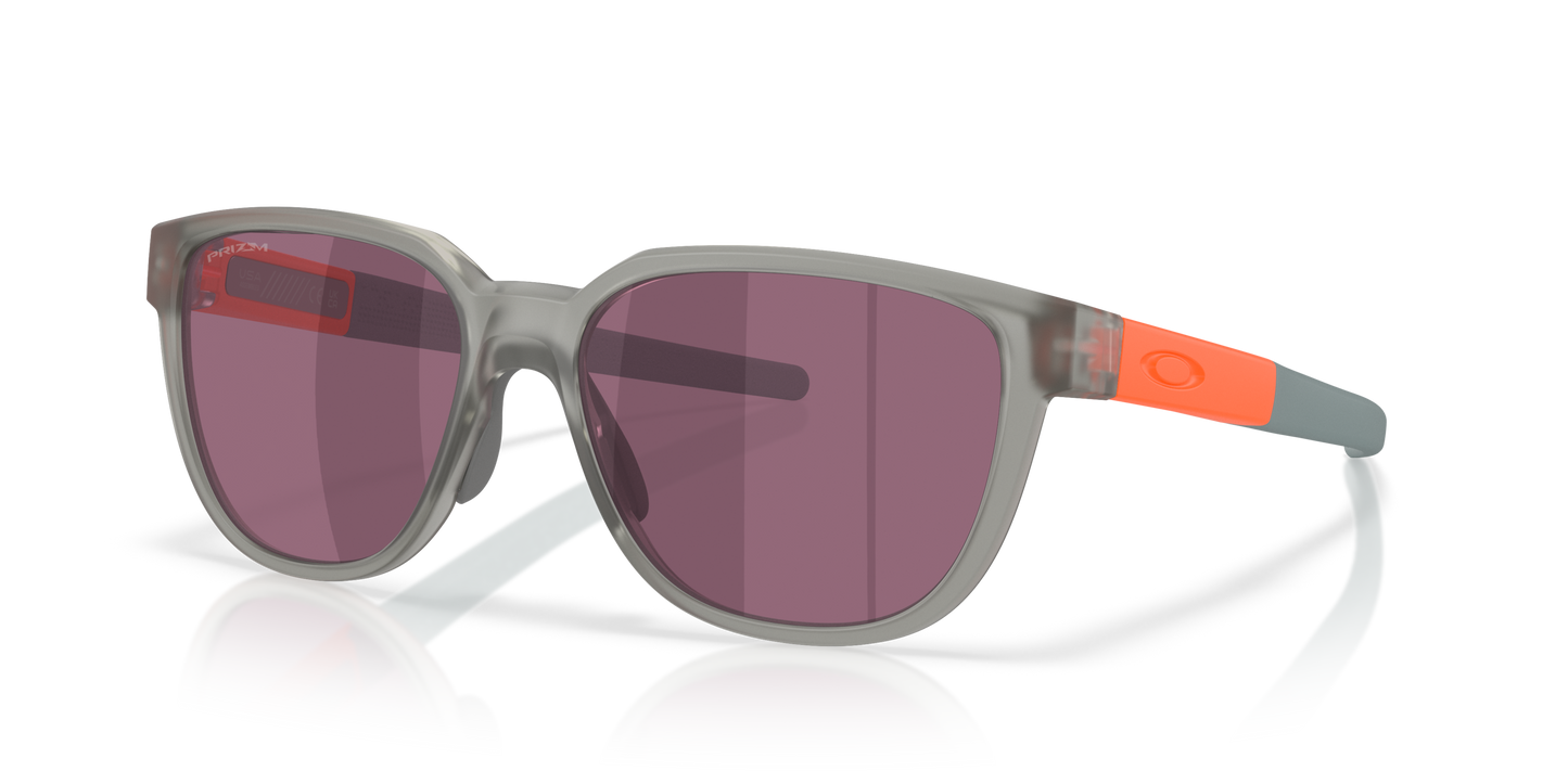 [Prizm Road Black Lenses, Matte Transparent Grey Ink Frame]