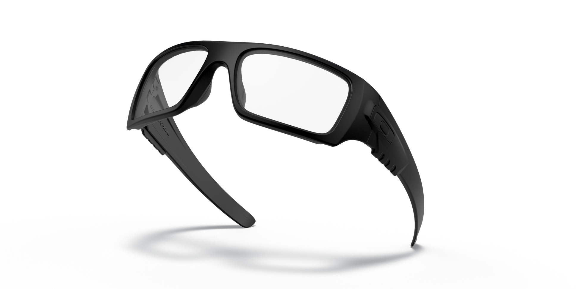 [Clear Lenses, Matte Black Frame]