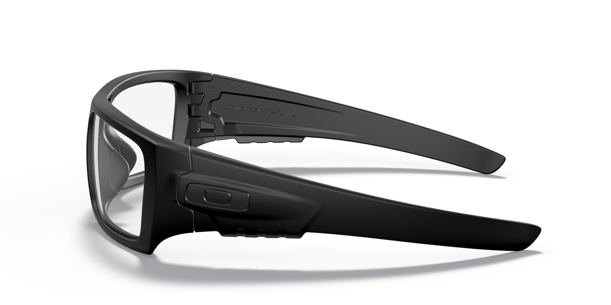 [Clear Lenses, Matte Black Frame]