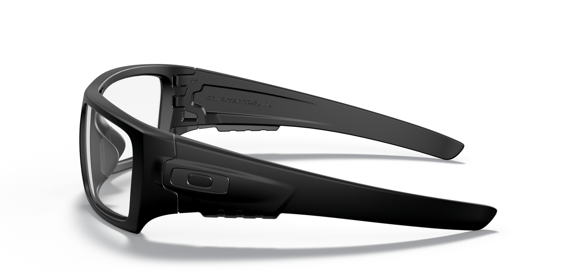 [Clear Lenses, Matte Black Frame]