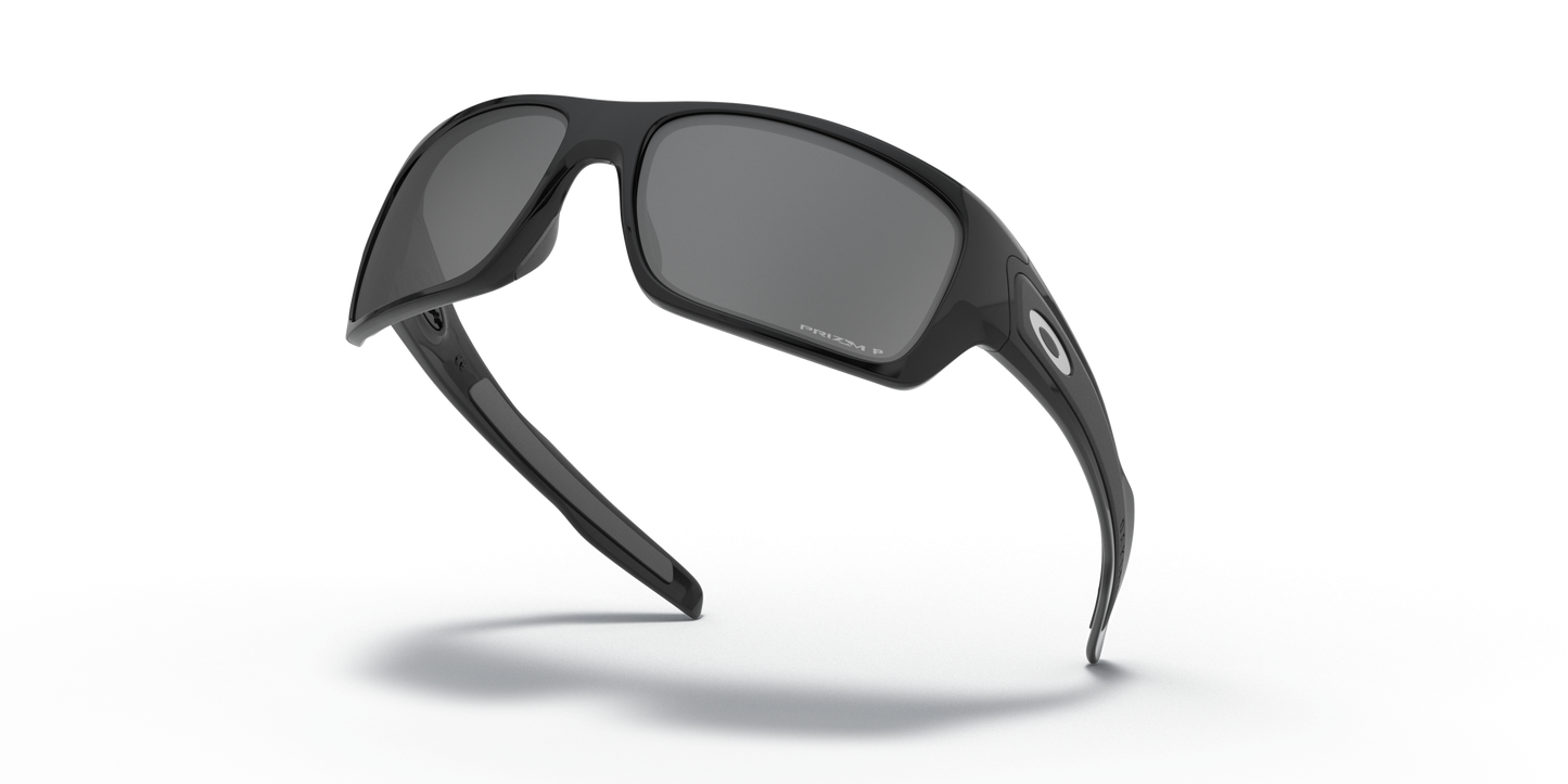 [Prizm Black Polarized Lenses, Polished Black Frame]