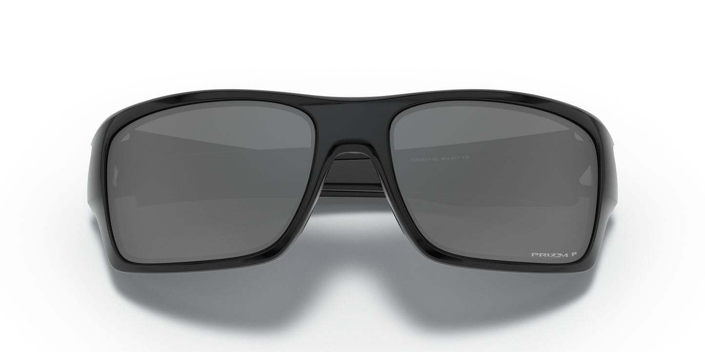 [Prizm Black Polarized Lenses, Polished Black Frame]