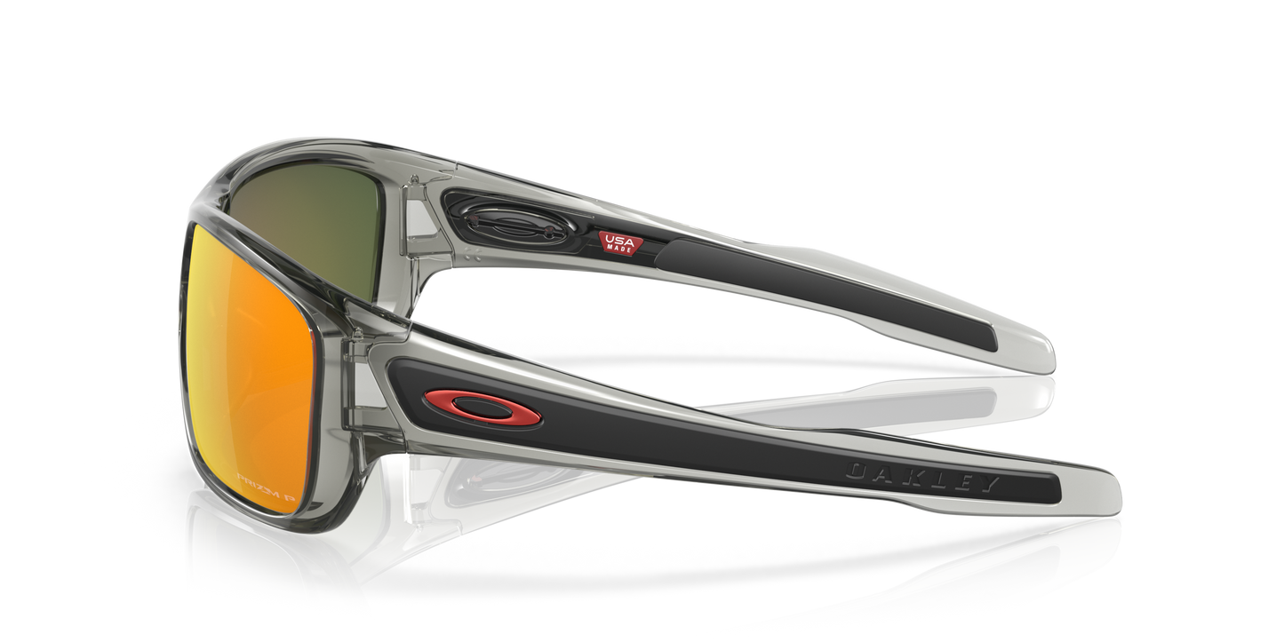 [Prizm Ruby Polarized Lenses, Grey Ink Frame]
