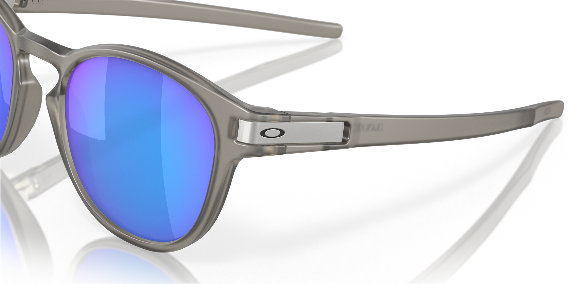 [Prizm Sapphire Polarized Lenses, Matte Grey Ink Frame]