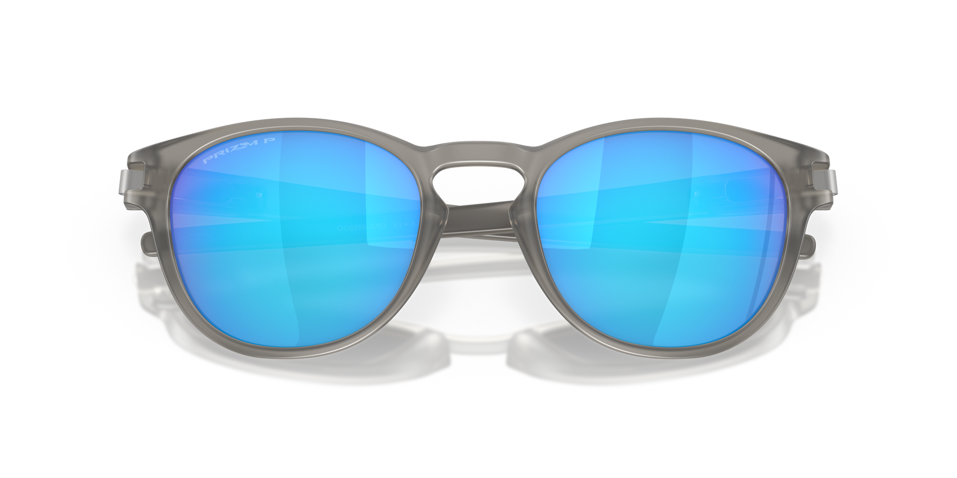 [Prizm Sapphire Polarized Lenses, Matte Grey Ink Frame]