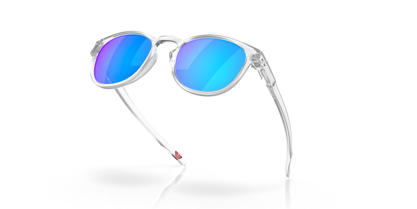 [Prizm Sapphire Polarized Lenses, Matte Clear Frame]