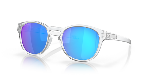 [Prizm Sapphire Polarized Lenses, Matte Clear Frame]