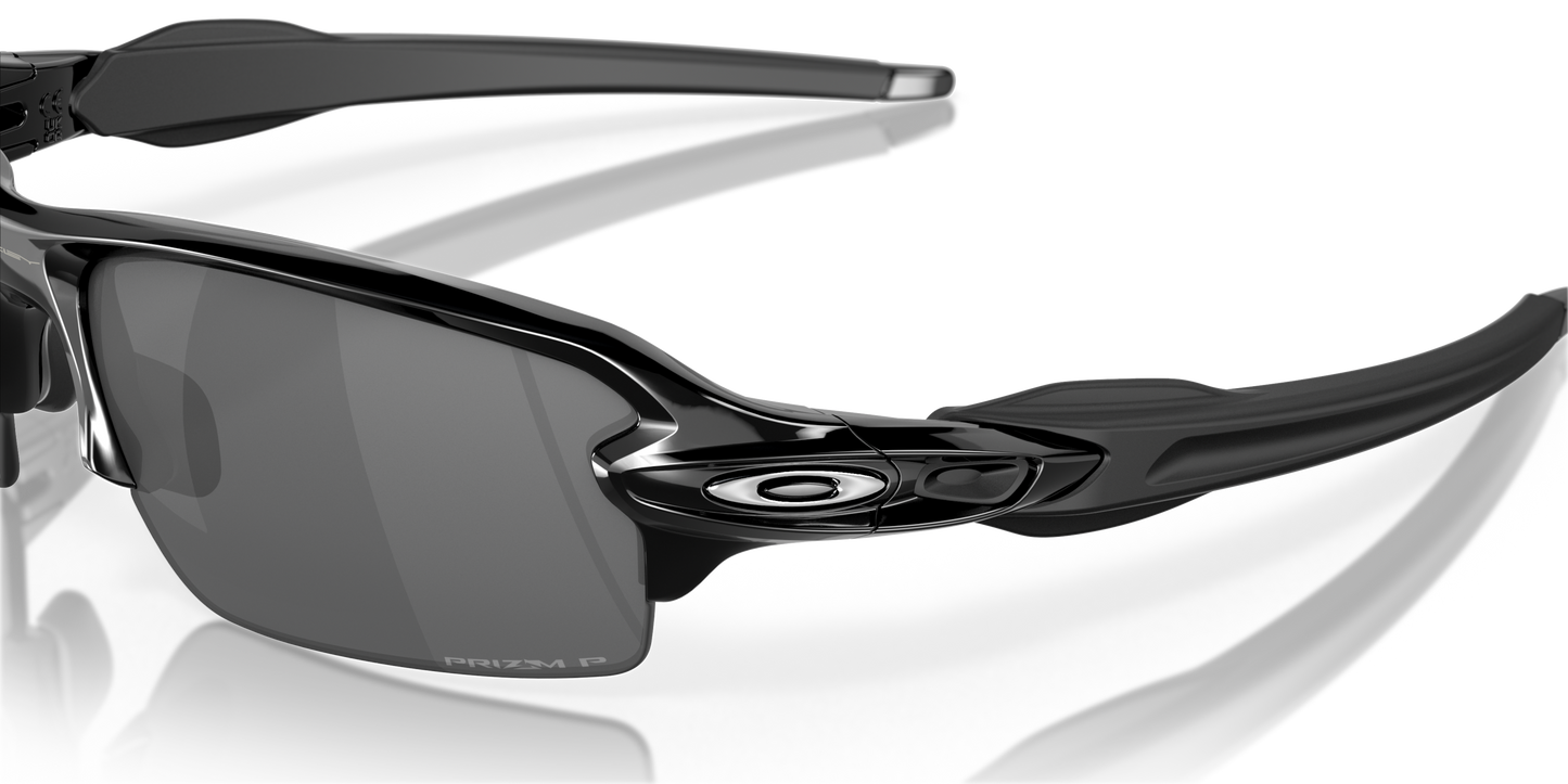 [Prizm Black Polarized Lenses, Polished Black Frame]