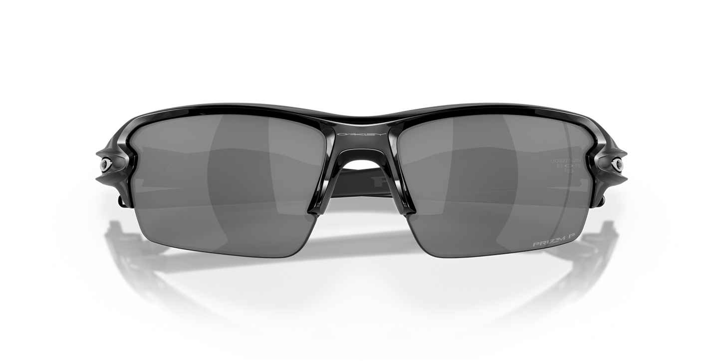 [Prizm Black Polarized Lenses, Polished Black Frame]