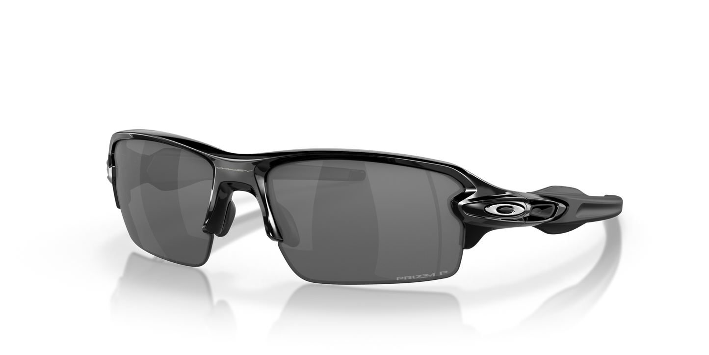 [Prizm Black Polarized Lenses, Polished Black Frame]