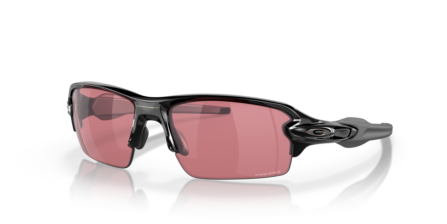 [Prizm Dark Golf Lenses, Polished Black Frame]
