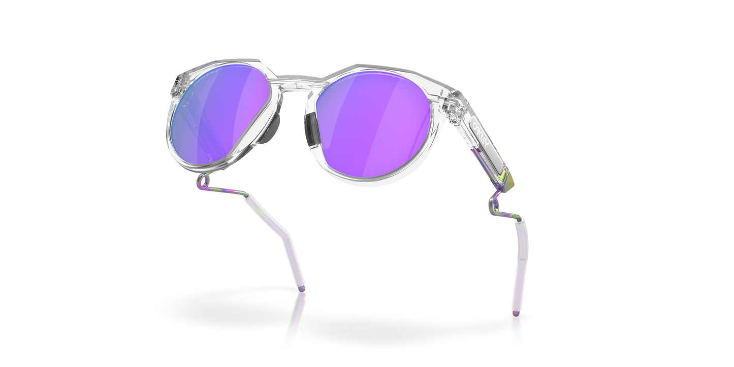 [Prizm Violet Lenses, Matte Clear Frame]