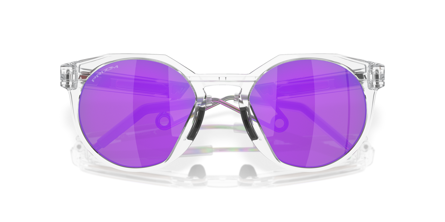 [Prizm Violet Lenses, Matte Clear Frame]