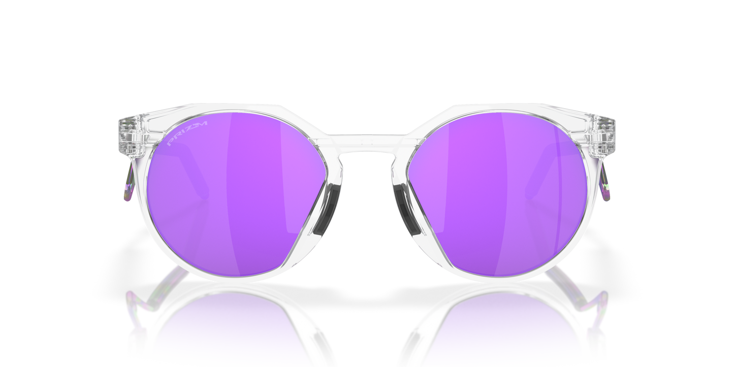 [Prizm Violet Lenses, Matte Clear Frame]