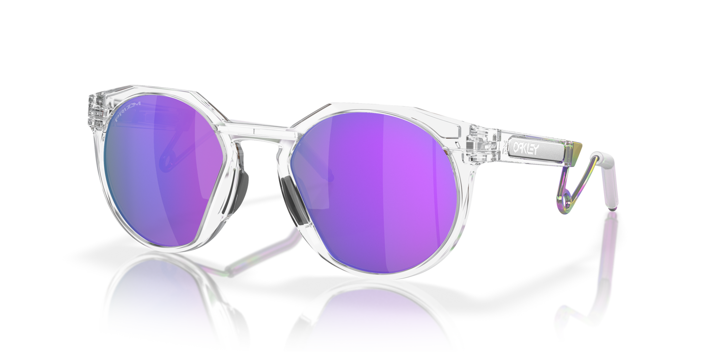 [Prizm Violet Lenses, Matte Clear Frame]