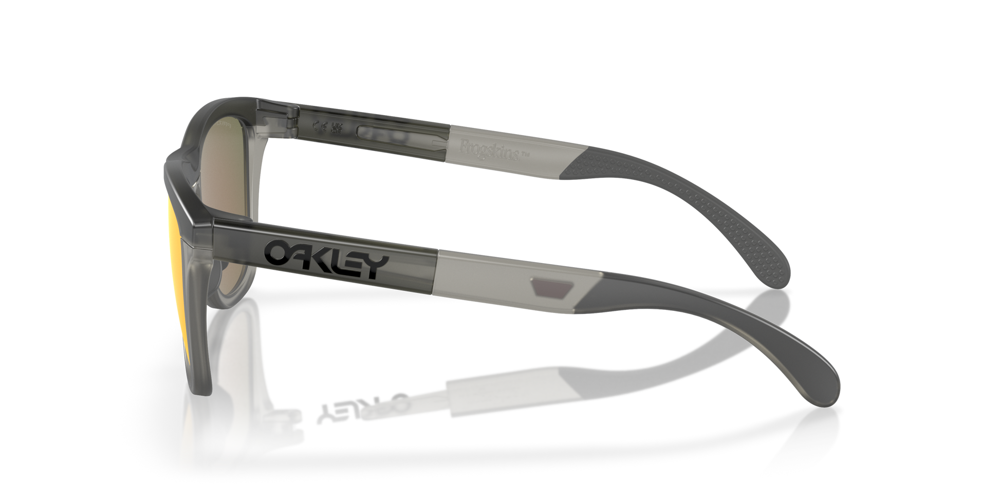 [Prizm Ruby Lenses, Matte Grey Smoke/Grey Ink Frame]