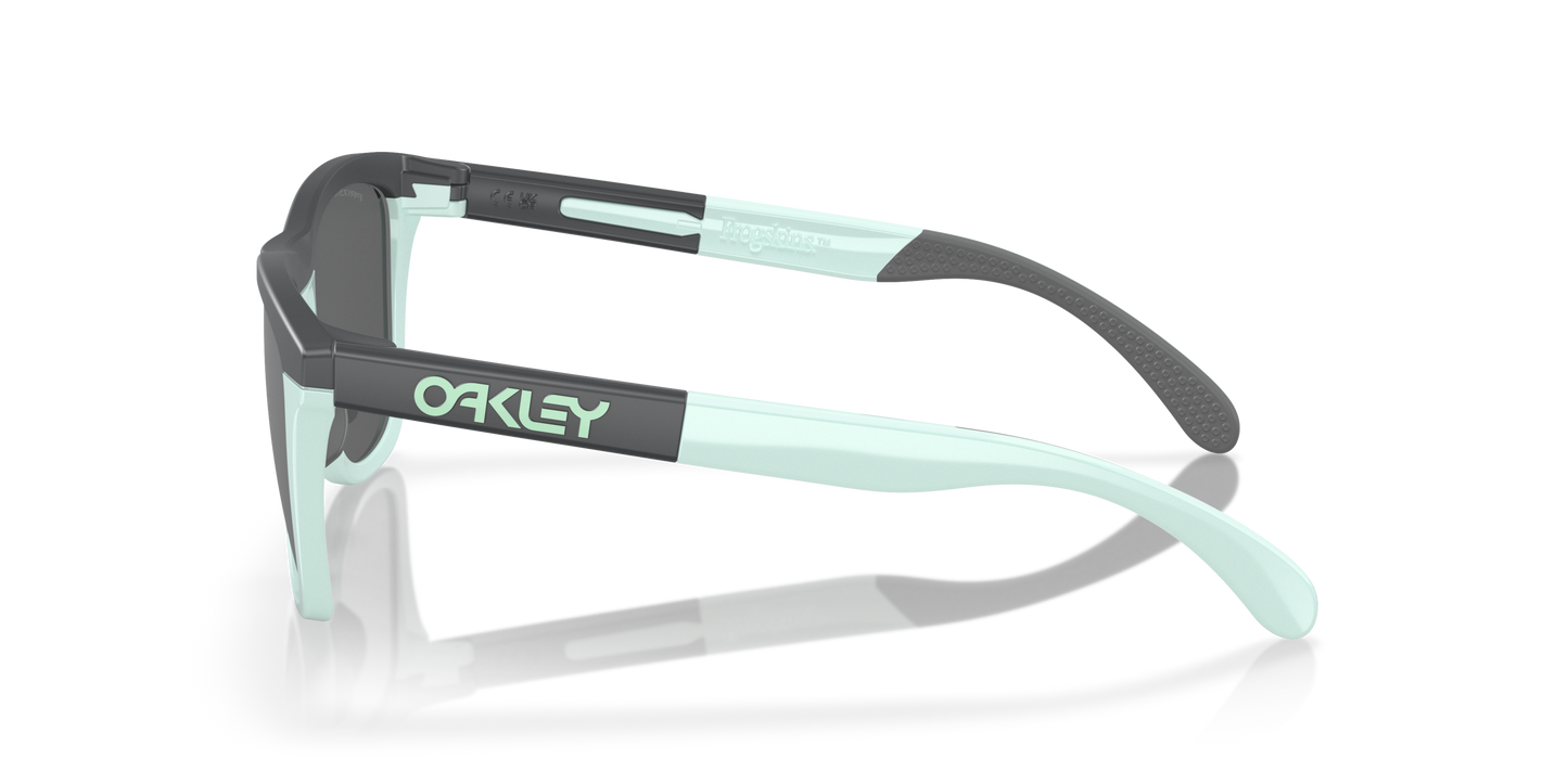 [Prizm Black Lenses, Matte Carbon/Blue Milkshake Frame]