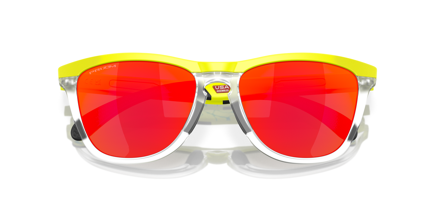 [Prizm Ruby Lenses, Matte Tennis Ball Yellow Frame]