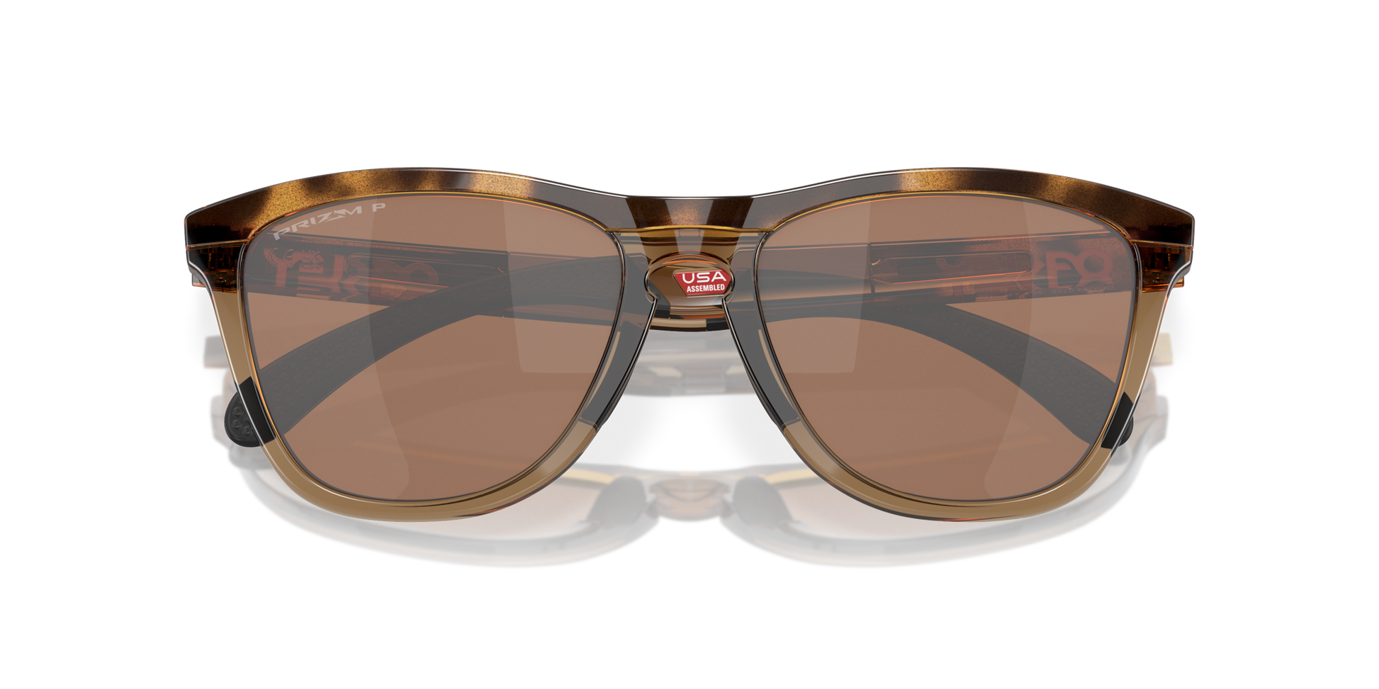 [Prizm Tungsten Polarized Lenses, Brown Tortoise/Brown Smoke Frame]