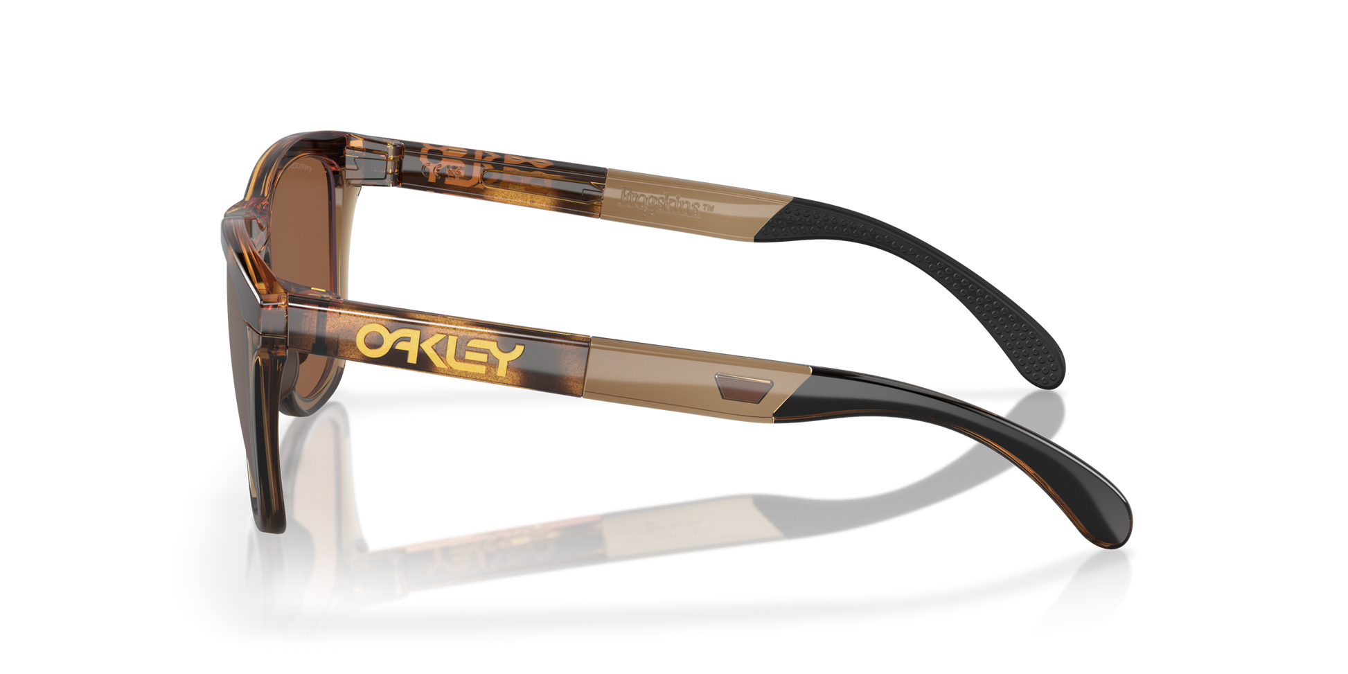 [Prizm Tungsten Polarized Lenses, Brown Tortoise/Brown Smoke Frame]