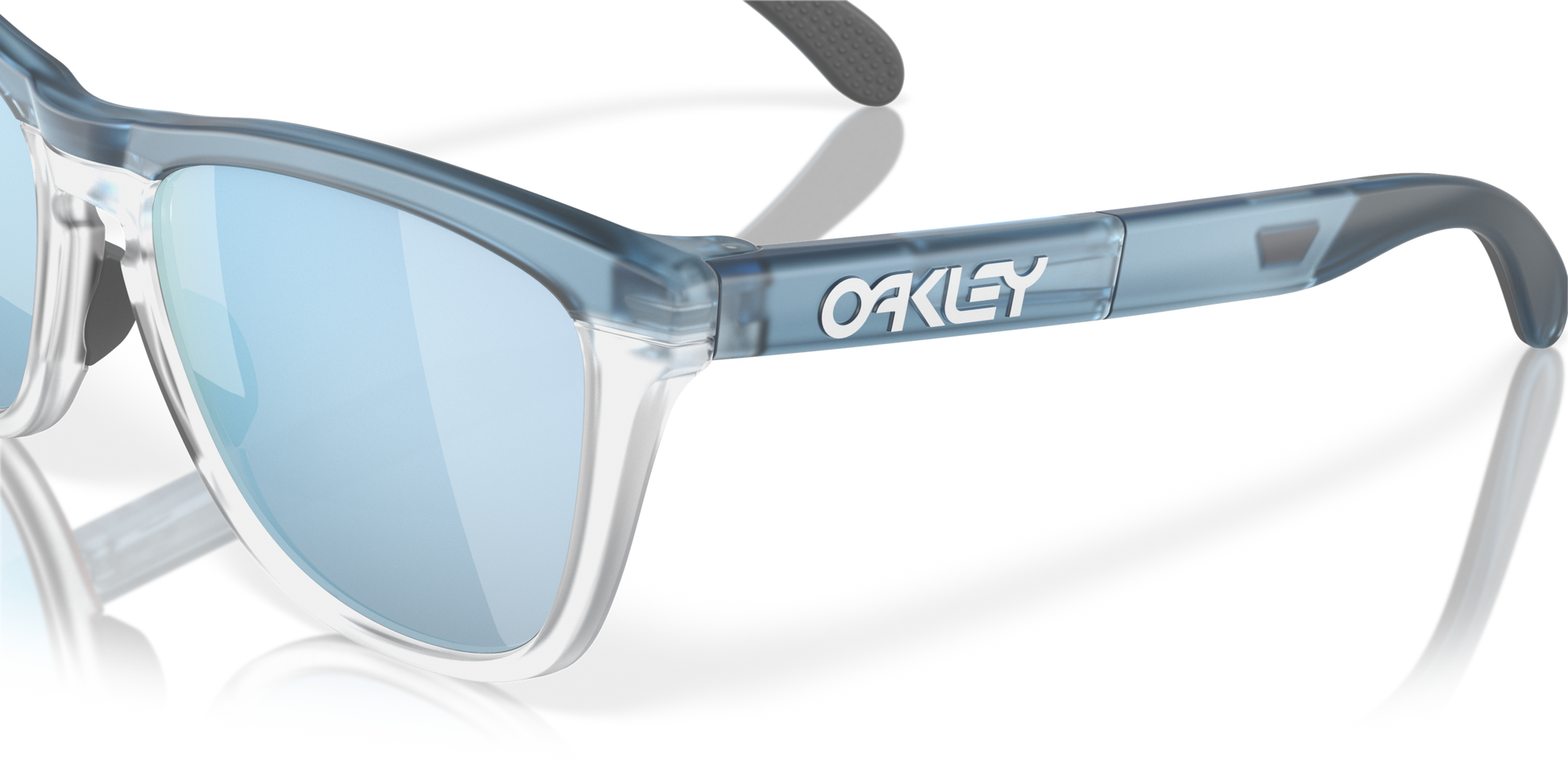 [Prizm Deep Water Polarized Lenses, Transparent Stonewash Frame]