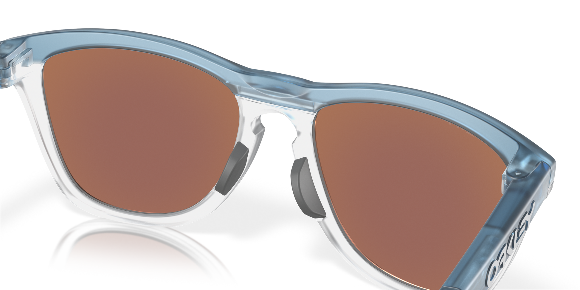 [Prizm Deep Water Polarized Lenses, Transparent Stonewash Frame]