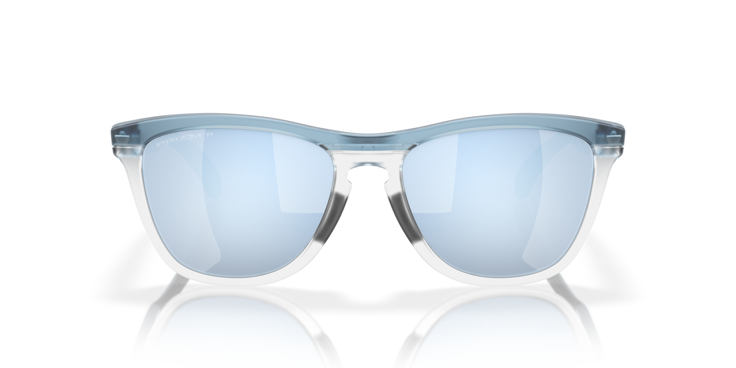 [Prizm Deep Water Polarized Lenses, Transparent Stonewash Frame]