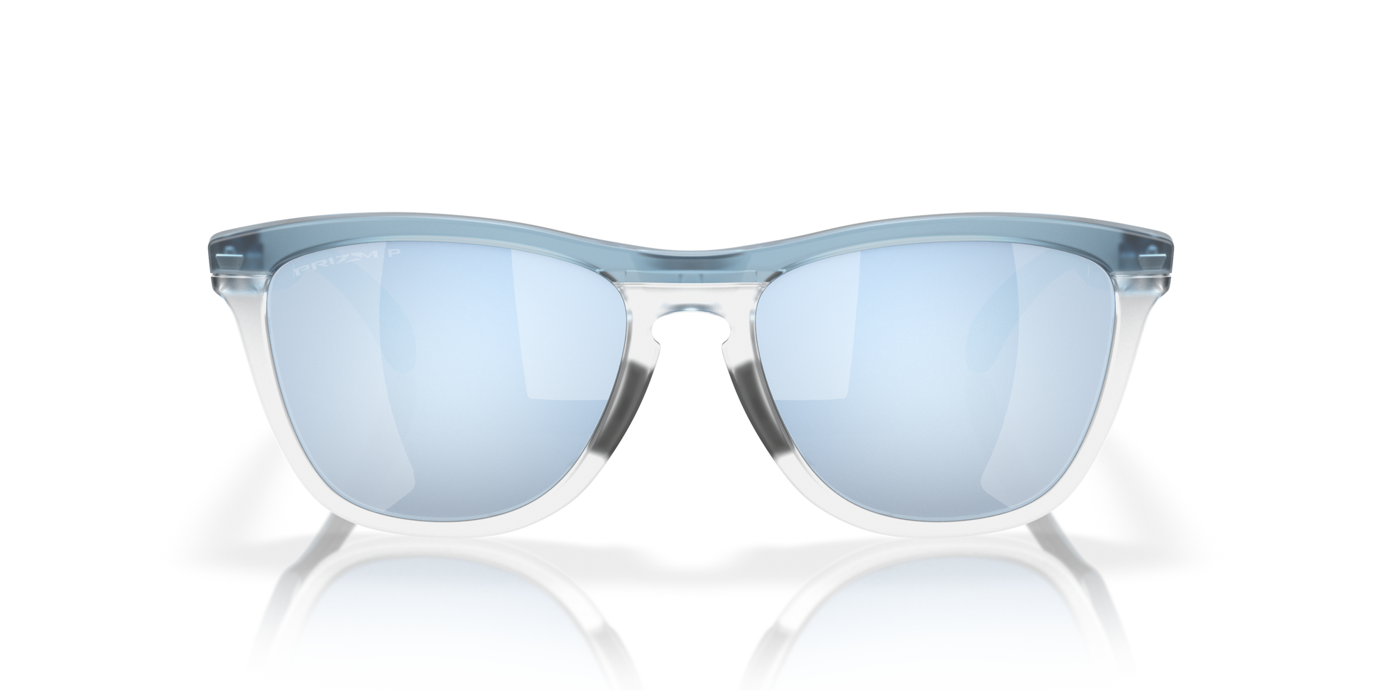 [Prizm Deep Water Polarized Lenses, Transparent Stonewash Frame]