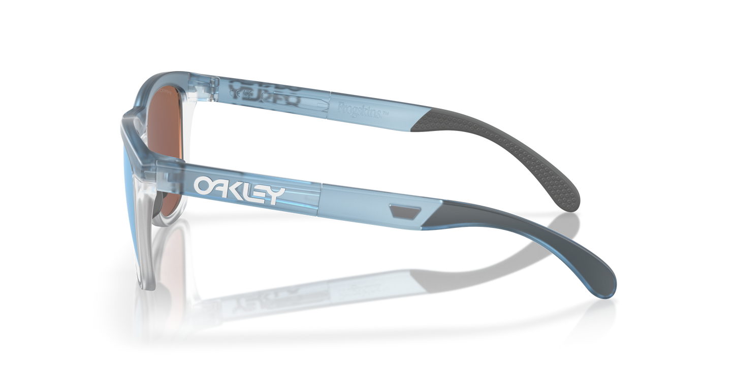 [Prizm Deep Water Polarized Lenses, Transparent Stonewash Frame]