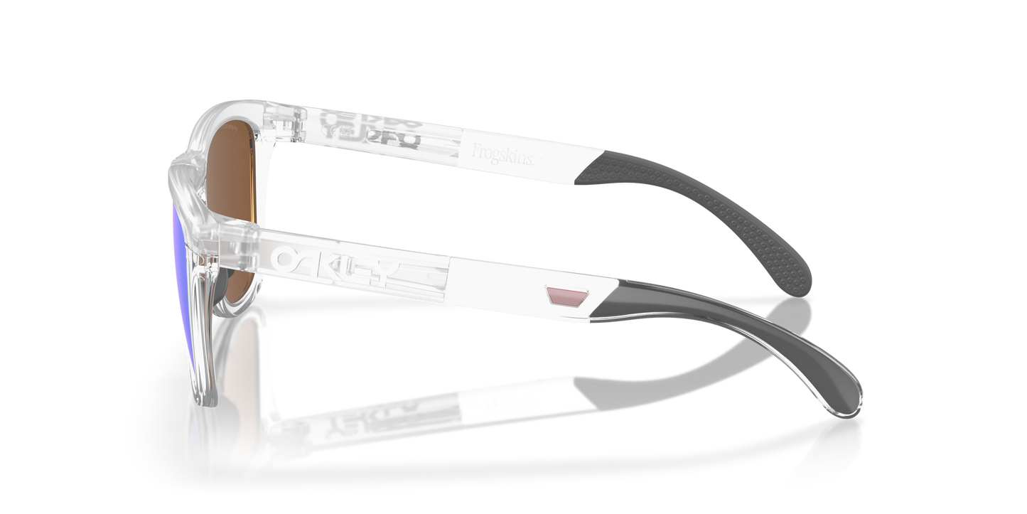 [Prizm Violet Lenses, Matte Clear Frame]