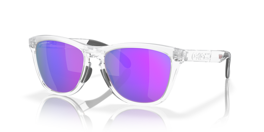 [Prizm Violet Lenses, Matte Clear Frame]