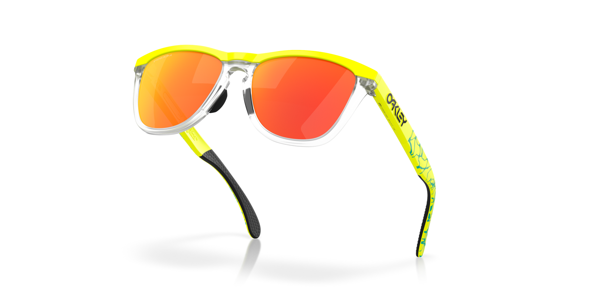 [Prizm Ruby Lenses, Matte Tennis Ball Yellow Frame]