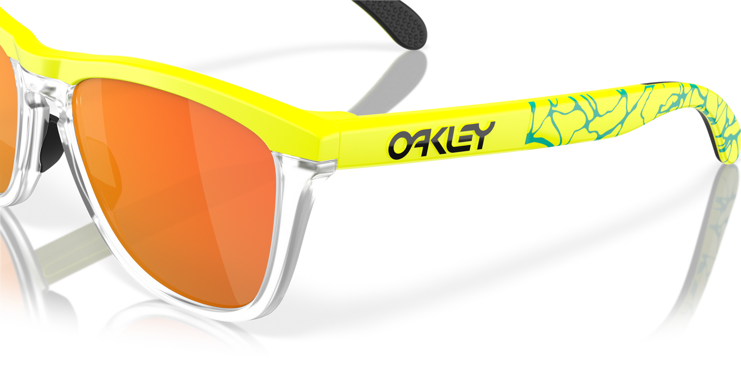 [Prizm Ruby Lenses, Matte Tennis Ball Yellow Frame]