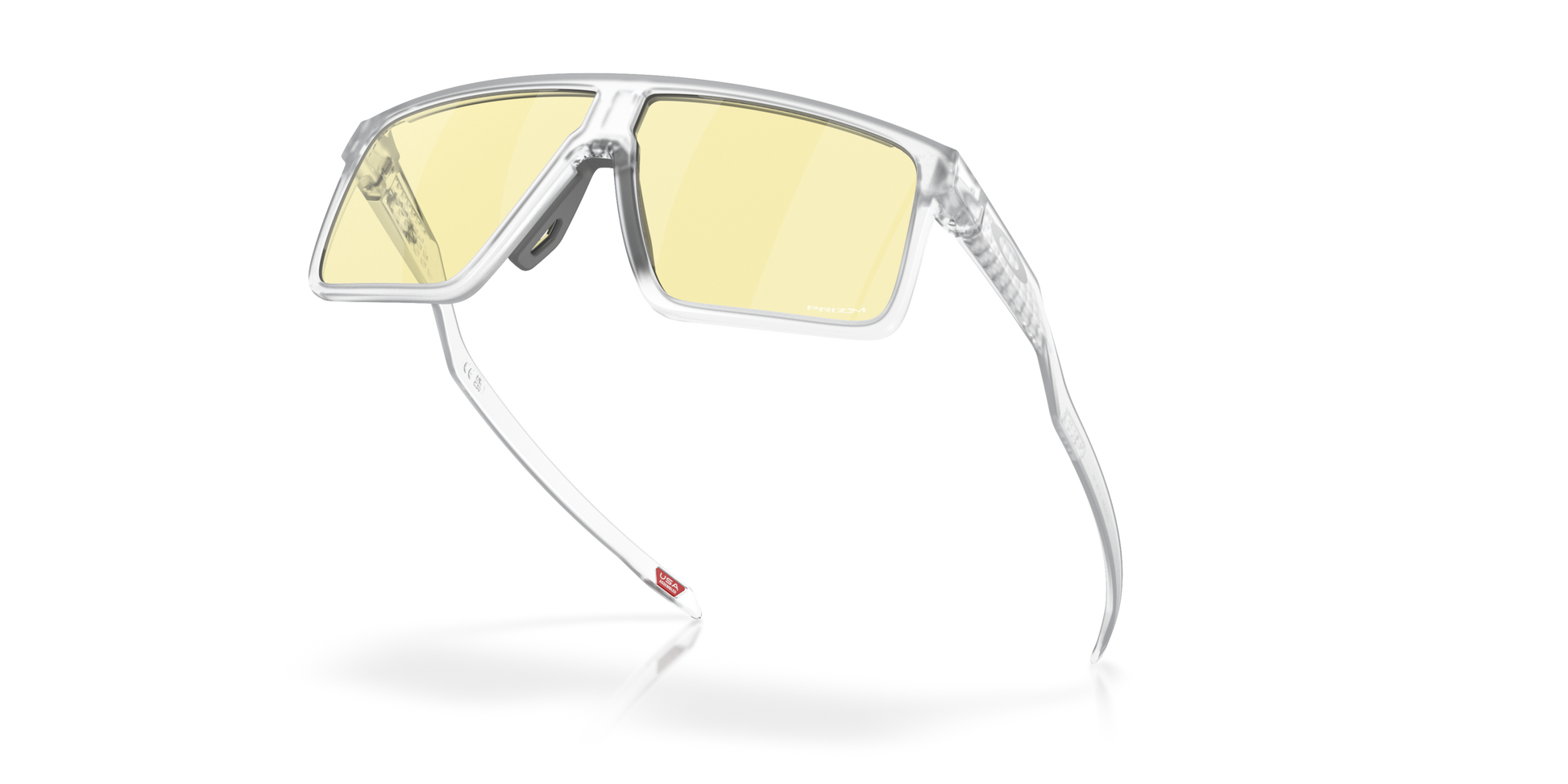 [Prizm Gaming™ 2.0 Lenses, Matte Clear Frame]